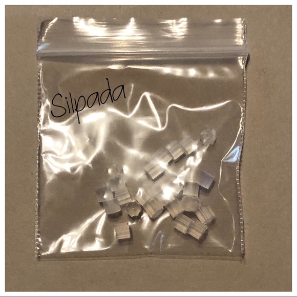 Silpada Rubber Earring Backs ~ Straight Cylinder - Picture 9 of 11